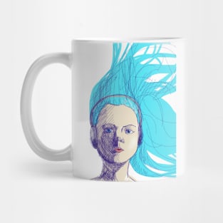 Listening music Mug